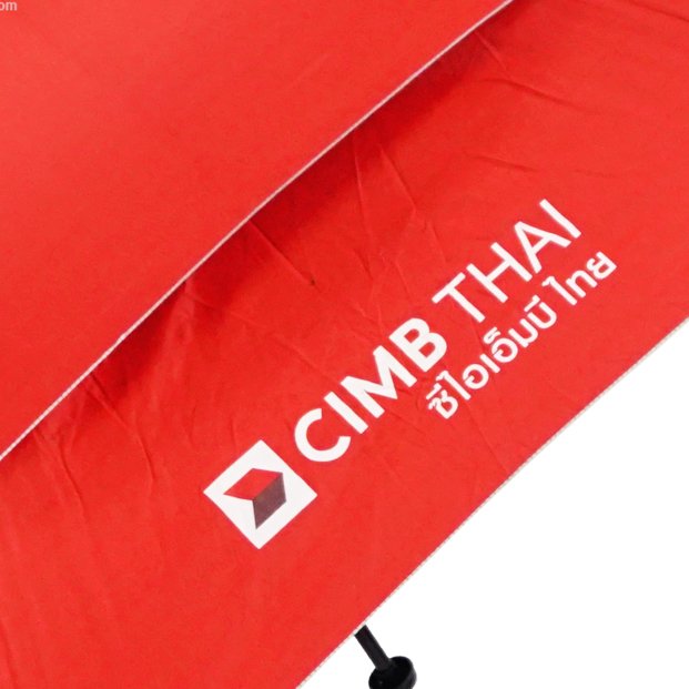ตัวอย่างงาน สกรีนร่ม CIMB THAI ตัวอย่างงาน สกรีนร่ม CIMB THAI