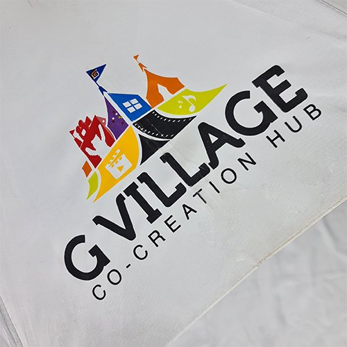 ตัวอย่างงาน สกรีนร่ม G-Village ตัวอย่างงาน สกรีนร่ม G-Village