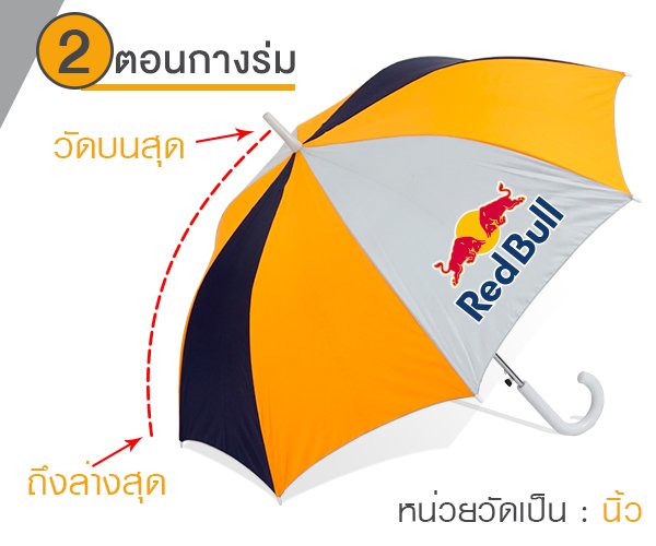 วิธีการ วัดขนาดร่ม