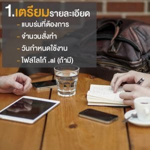 ขั้นตอนการสั่งทำร่ม