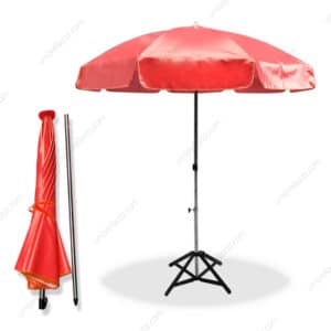 ร่มสนาม สีแดง